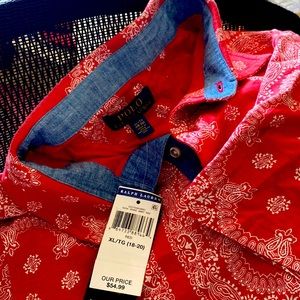 Vintage Bandanna Ralph Lauren Polo